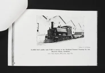 Image: Locomotives in Northland Freezing Works - Moerewa