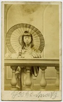 Photo of a japanese girl : Digital image