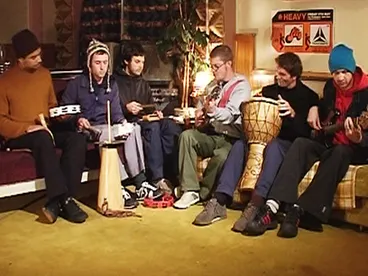 Image: Making Music - The Black Seeds