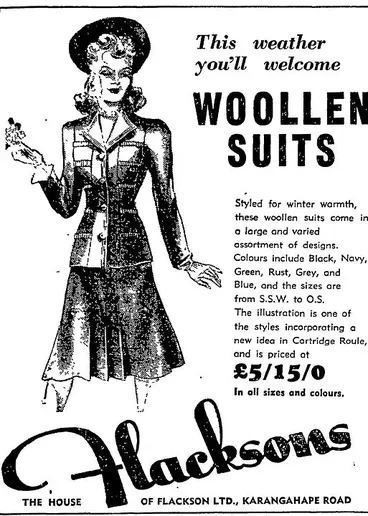 Image: Advertisement for The House of Flacksons