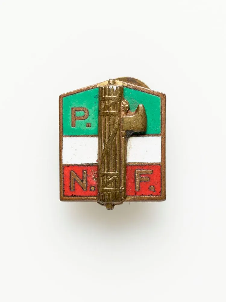 National Fascist Party of Italy (PNF) membership badge