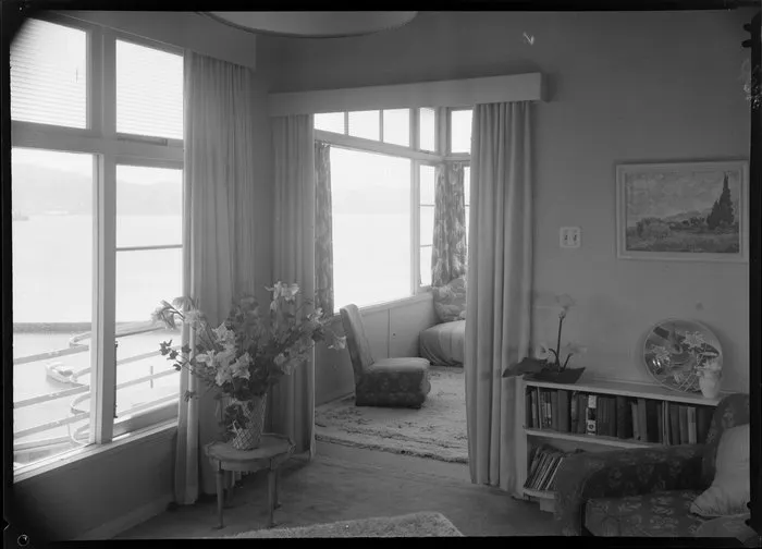 Interior of Art Deco house