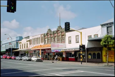 Image: Shops in Karangahape Road, Newton