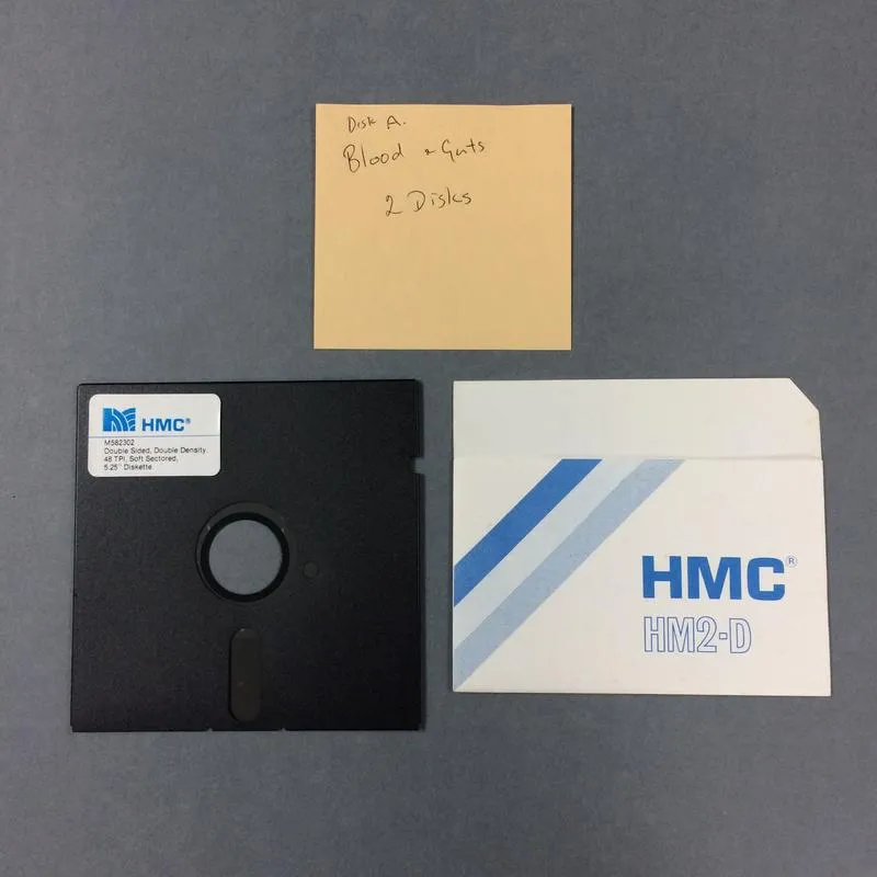 Floppy Disk Game: Blood & Guts, Disk 1