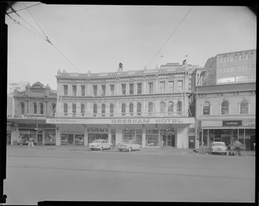 Image: Gresham Hotel, Lambton Quay, Wellington