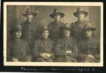 Image: Hauraki Regiment at Hornchurch