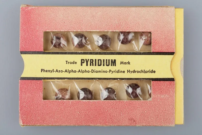 Packet, Medication, Pyridium