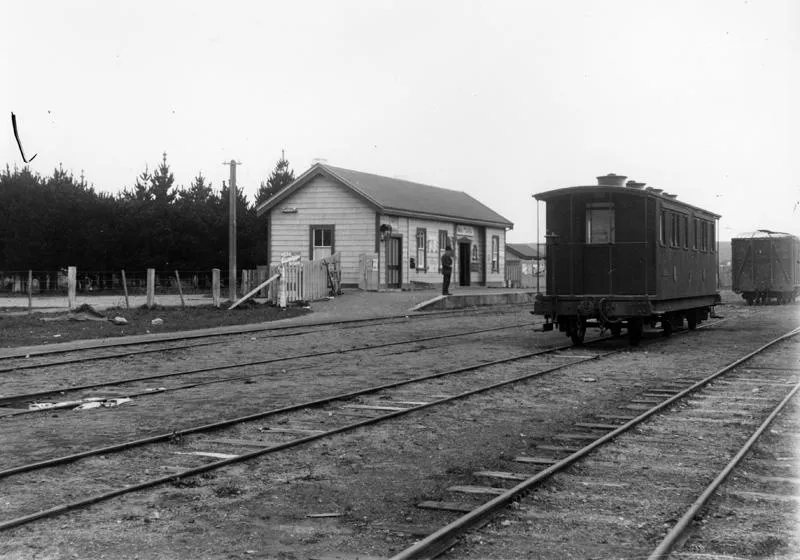 "Waitara Railway Station"