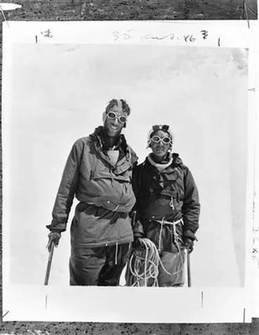 Image: [Sir Edmund Hillary - Everest Expedition. Copies of ?Times? photos]