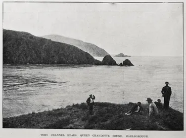 TORY CHANNEL HEADS, QUEEN CHABLOTTE SOUND, MARLBOROUGH Image: TORY CHANNEL HEADS, QUEEN CHABLOTTE SOUND, MARLBOROUGH