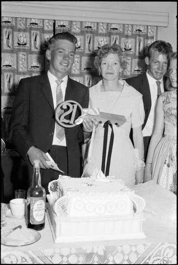 Image: 21st birthday party, 1959