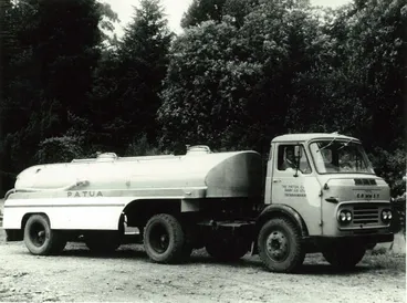 Image: Patua Co-operative Dairy Company Limited. Milk tanker, 1965