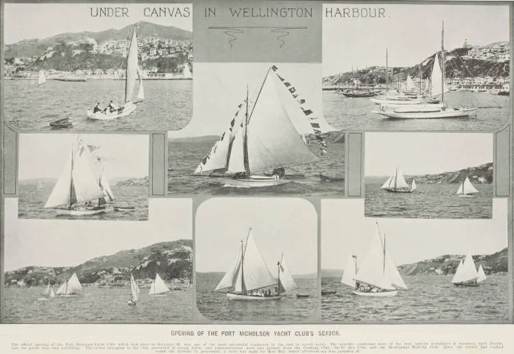 Opening of the Port Nicholson Yacht Club's season