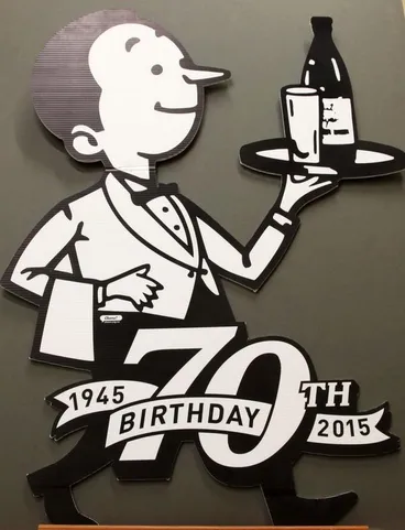 Image: Sign – Willie the Waiter's 70th Birthday