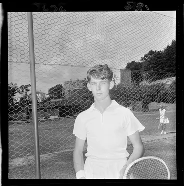 Image: Unidentified tennis player