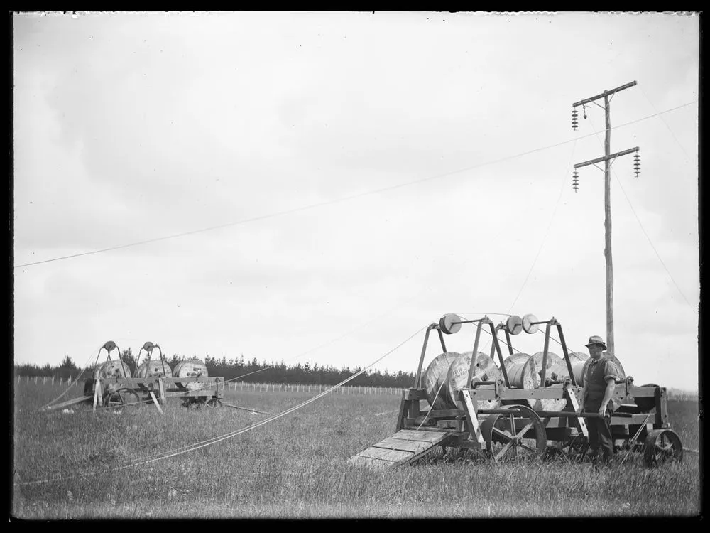Mangahao - Wellington City transmission line : 1925