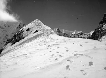 Image: Yunnan, China. The ridge between Tent Peak and Mount Sansato. 1 November 1938