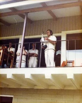 Dermot Payton with Hawke Cup : Photograph