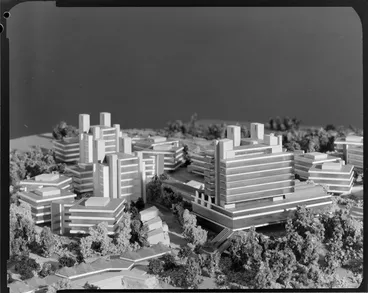 Image: [Waikato township?] model
