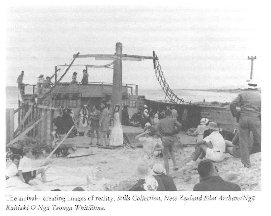 The arrival —creating images of reality. Stills Collection, New Zealand Film Archive/Ngā Kaitiaki O Nga Taonga Whitiāhua