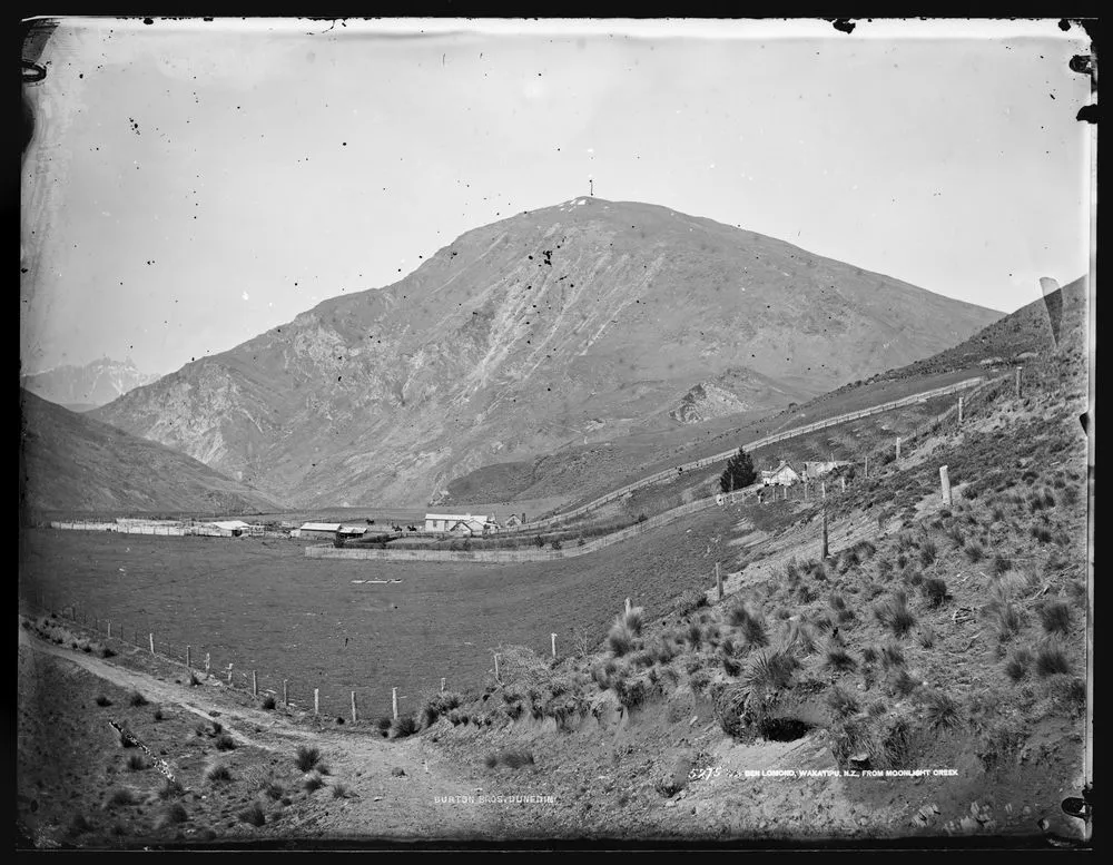 Ben Lomond, Wakatipu, NZ from Moonlight Creek