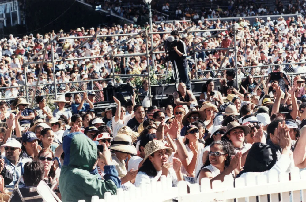Aotearoa Traditional Māori Performing Arts Festival audience