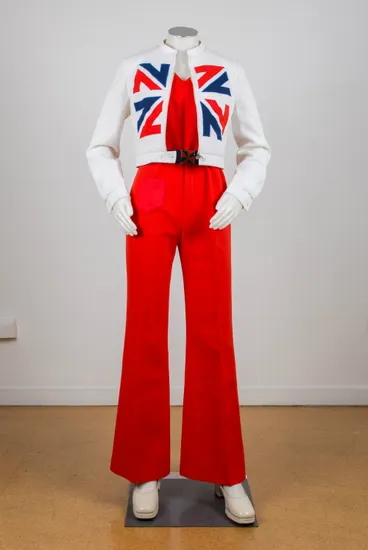 Image: British Commonwealth Games victory hostess uniform