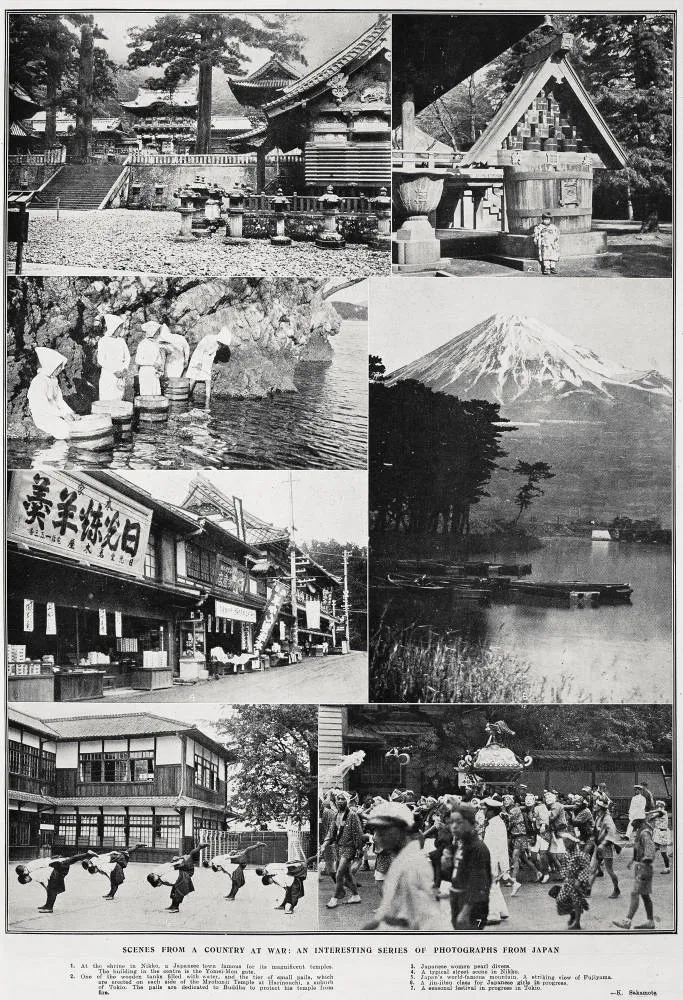 Scenes from a country at war: an interesting series of photographs from Japan