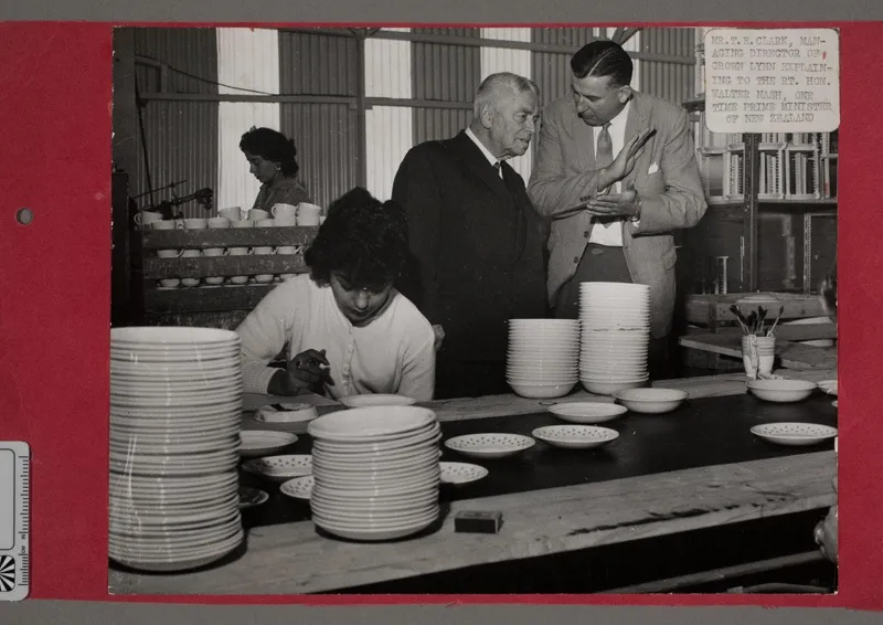Photograph - Tom Clark & Walter Nash