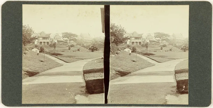 Myers Park and Myers Kindergarten, Auckland Central, 1920