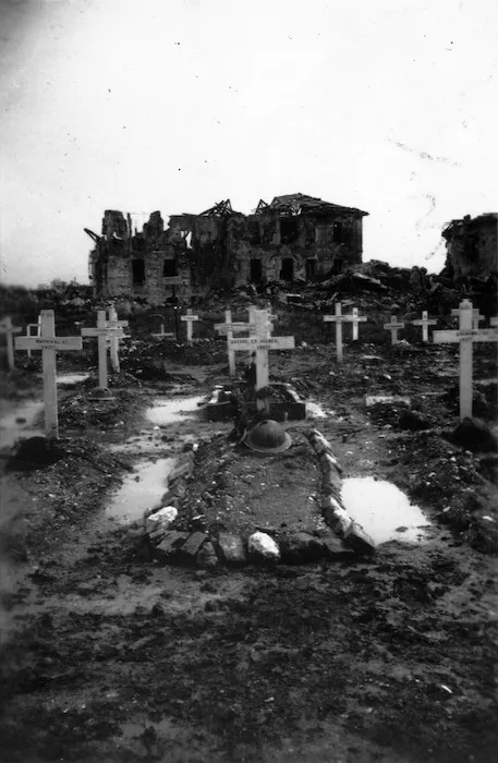 Graves of members of the 26th Battalion, New Zealand Expeditionary Force, Cassino, Italy