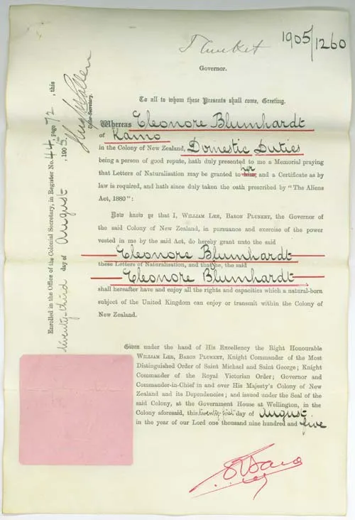 ‘Alien’ naturalisation