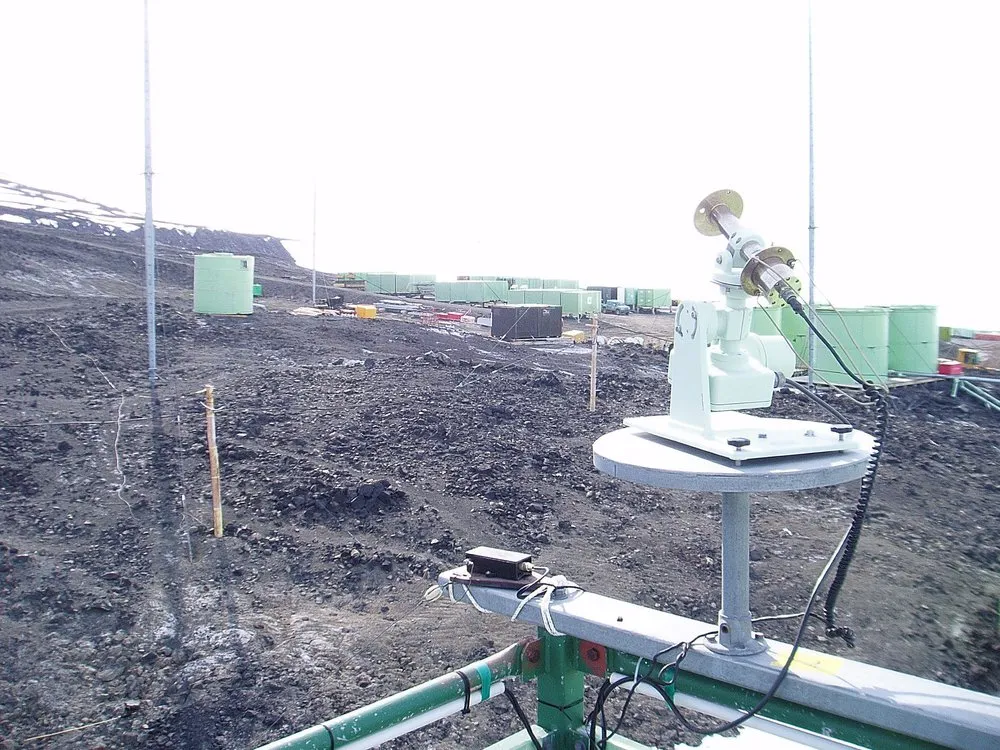 Direct solar radiation tracker