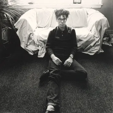 Image: John Reynolds, Auckland, 1987. From the series: Artists' portraits.