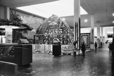 Image: Samoa, Niue and Cook Islands court, New Zealand Centennial Exhibition