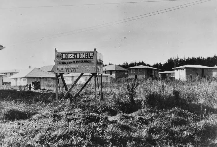 Group housing project, East Tāmaki, 1961