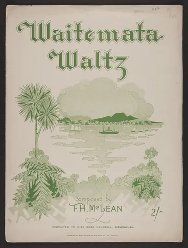 Image: Waitemata waltz / composed by F.H. McLean.