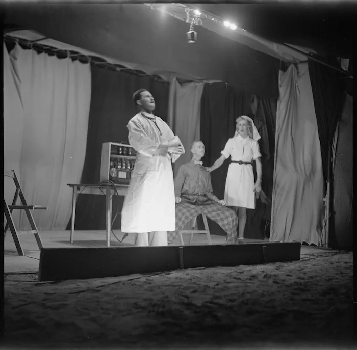 Kiwi Concert Party entertains Division on Christmas night