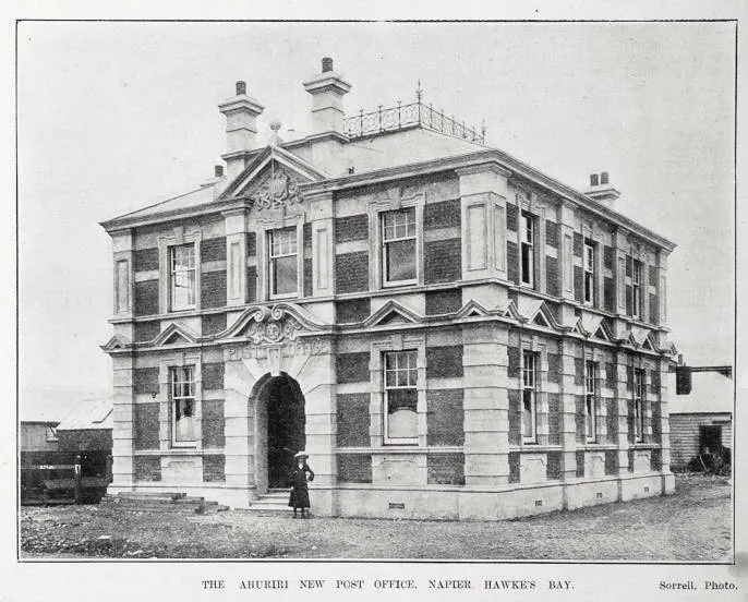 The new Ahuriri Post Office, Napier, Hawke's Bay