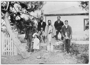 Image: Native school committee, Otaua, Hokianga