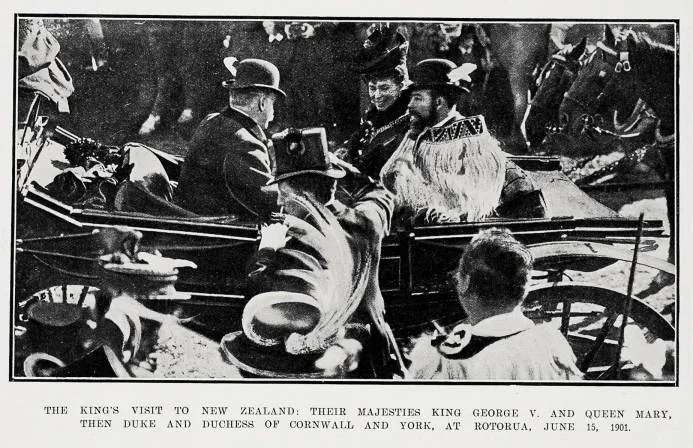 The King's Visit To New Zealand