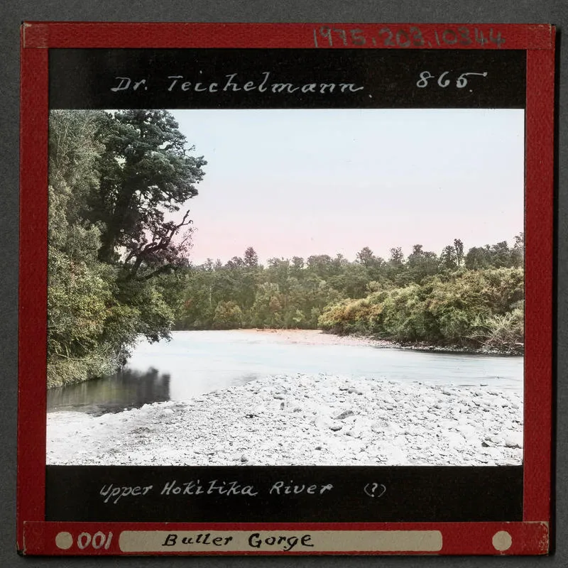 Lantern Slide: Buller Gorge