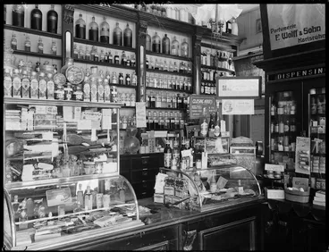 Image: Chemist shop interior, Christchurch