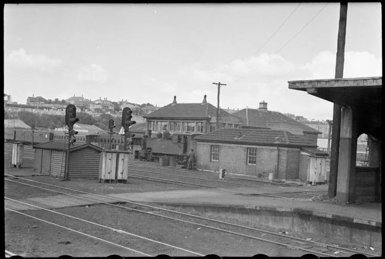 Railway sidings, 1950s