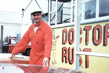 Image: Doctor Rust, 8 Hollands Crescent, Naenae; Pedro Traitel, rust repairer.