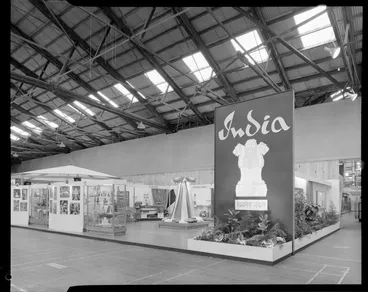 Image: Indian pavillion, Wellington trades fair