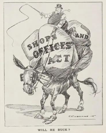 Will he buck? Image: Will he buck?