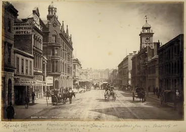 Image: Queen Street, Auckland.
