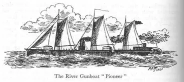 Image: The River Gunboat “Pioneer”