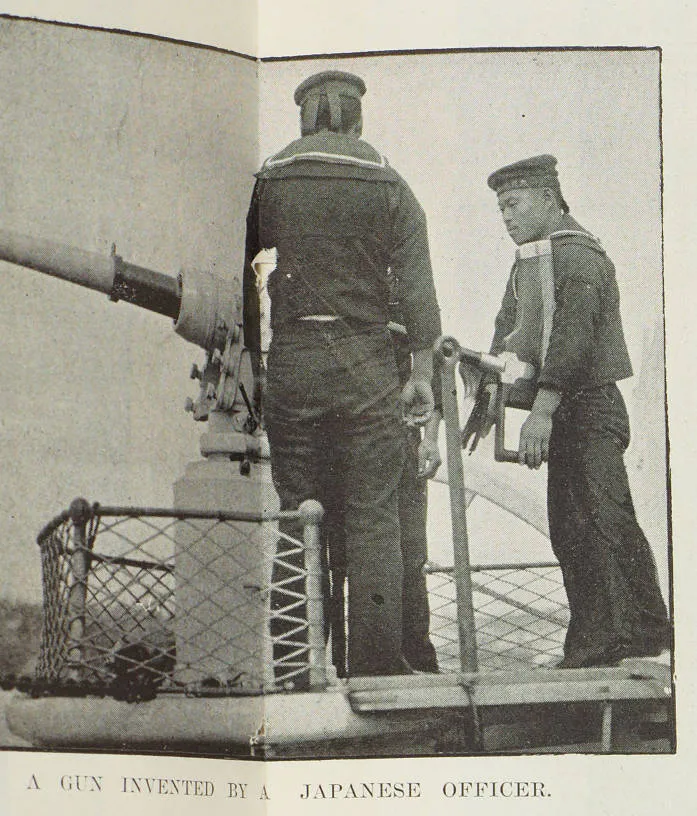 A gun invented by a Japanese officer